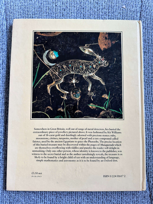 1997 Masquerade - Kit Williams (Jonathan Cape)