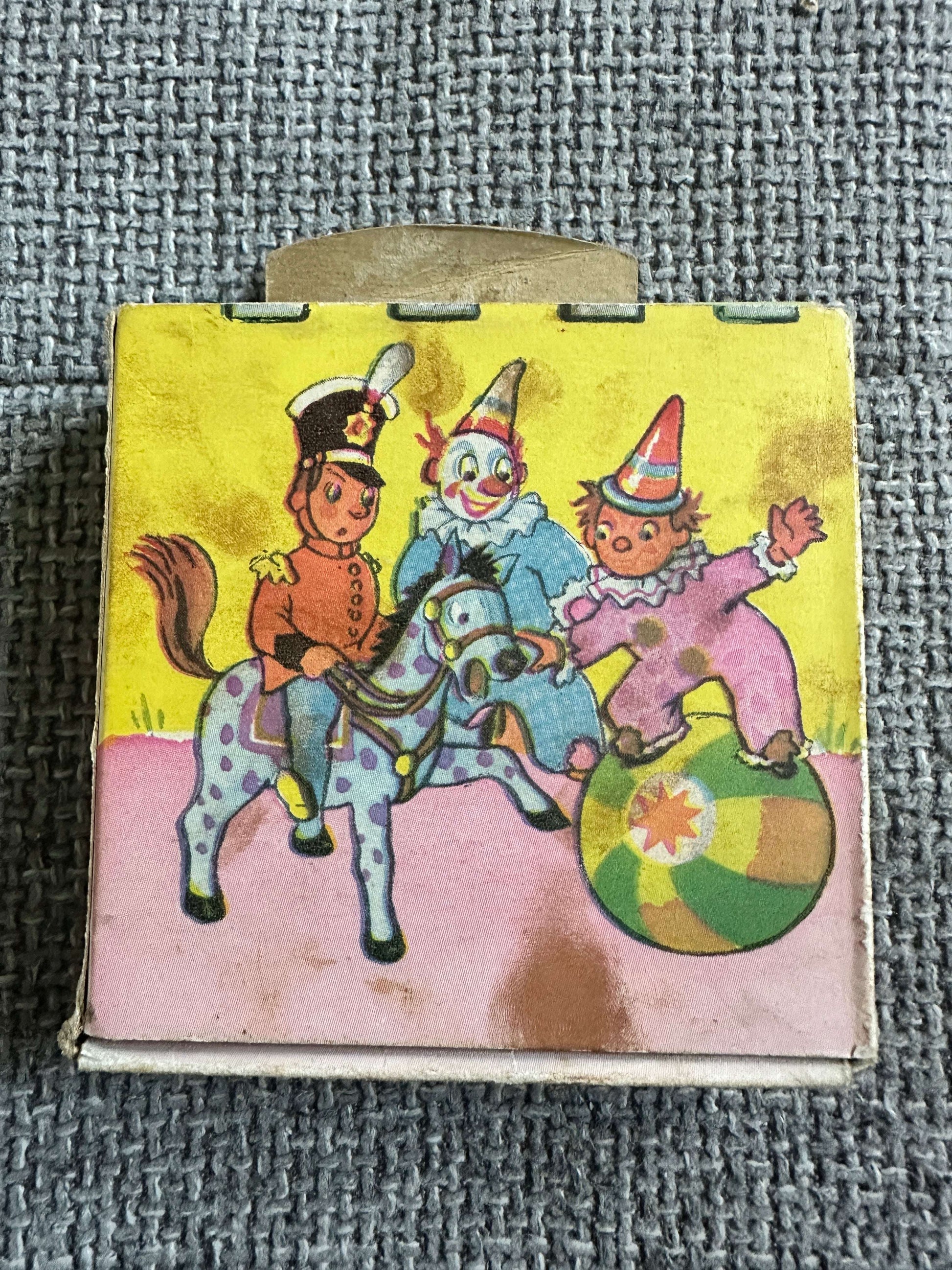 1954 Castle Of Books - Enid Blyton Box (Sampson Low Pub) 5 little books