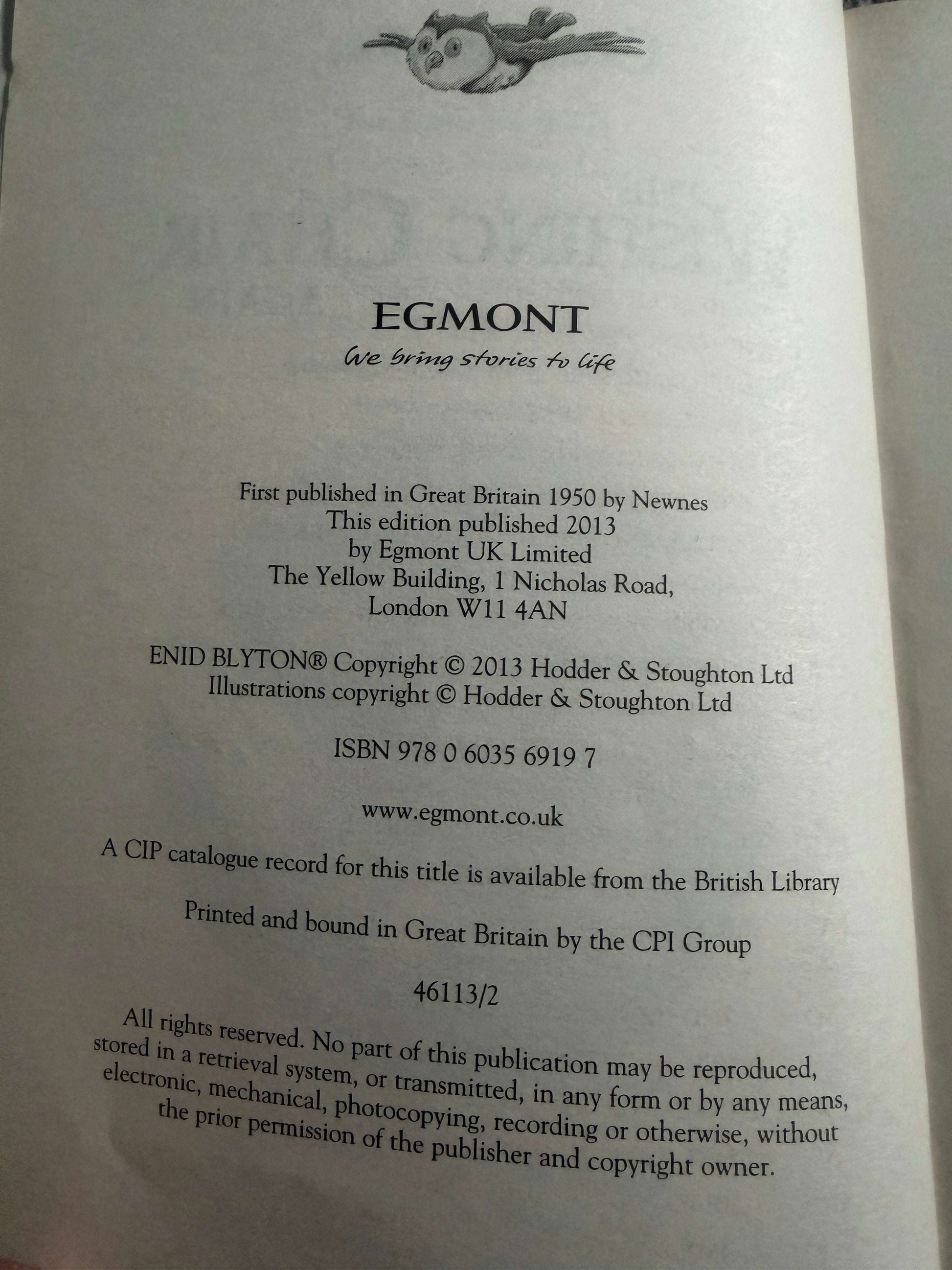 2013 The Wishing Chair Again - Enid Blyton (Egmont)