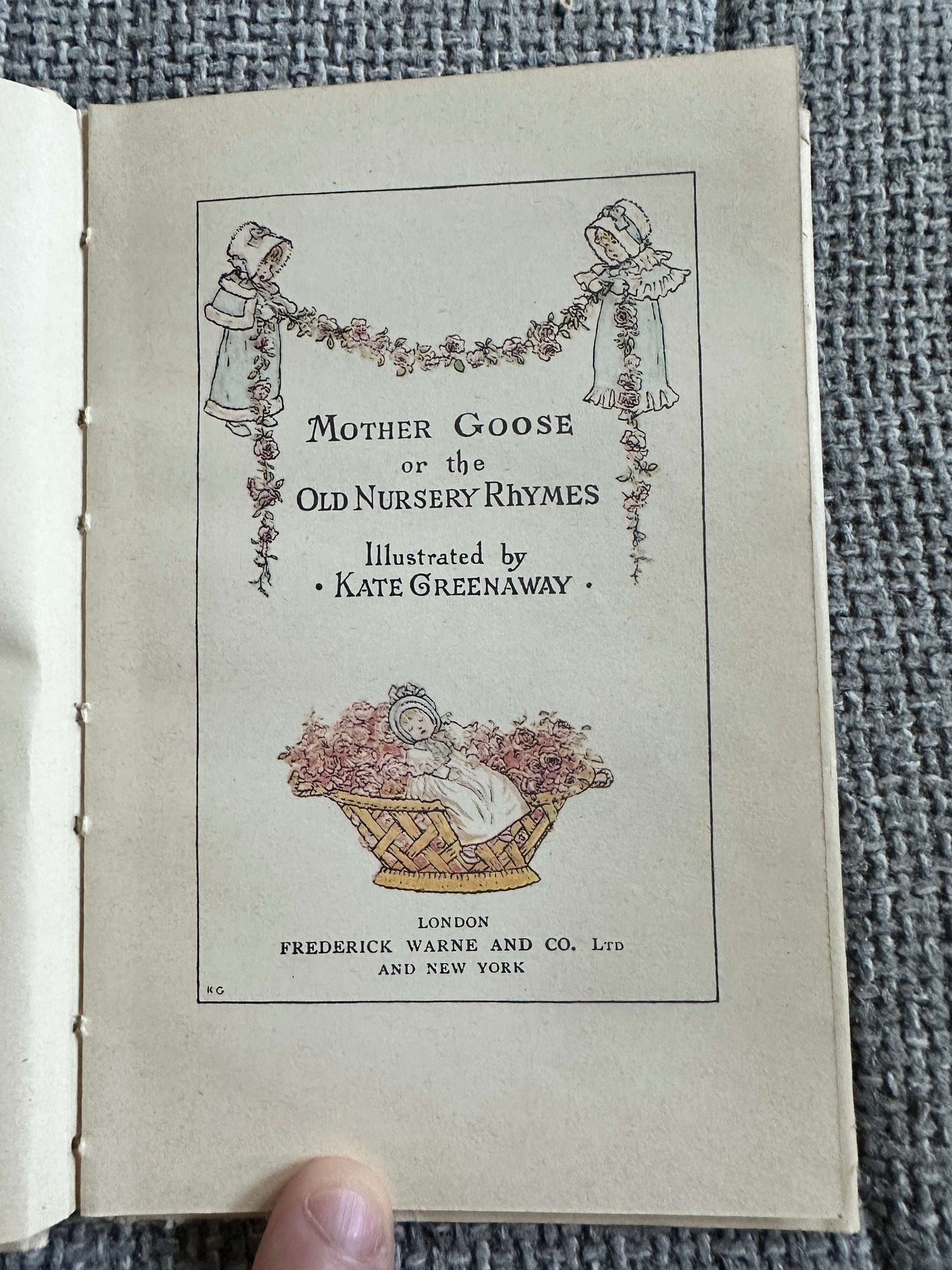 1970’s Mother Goose - Kate Greenaway (Frederick Warne & Co Ltd)