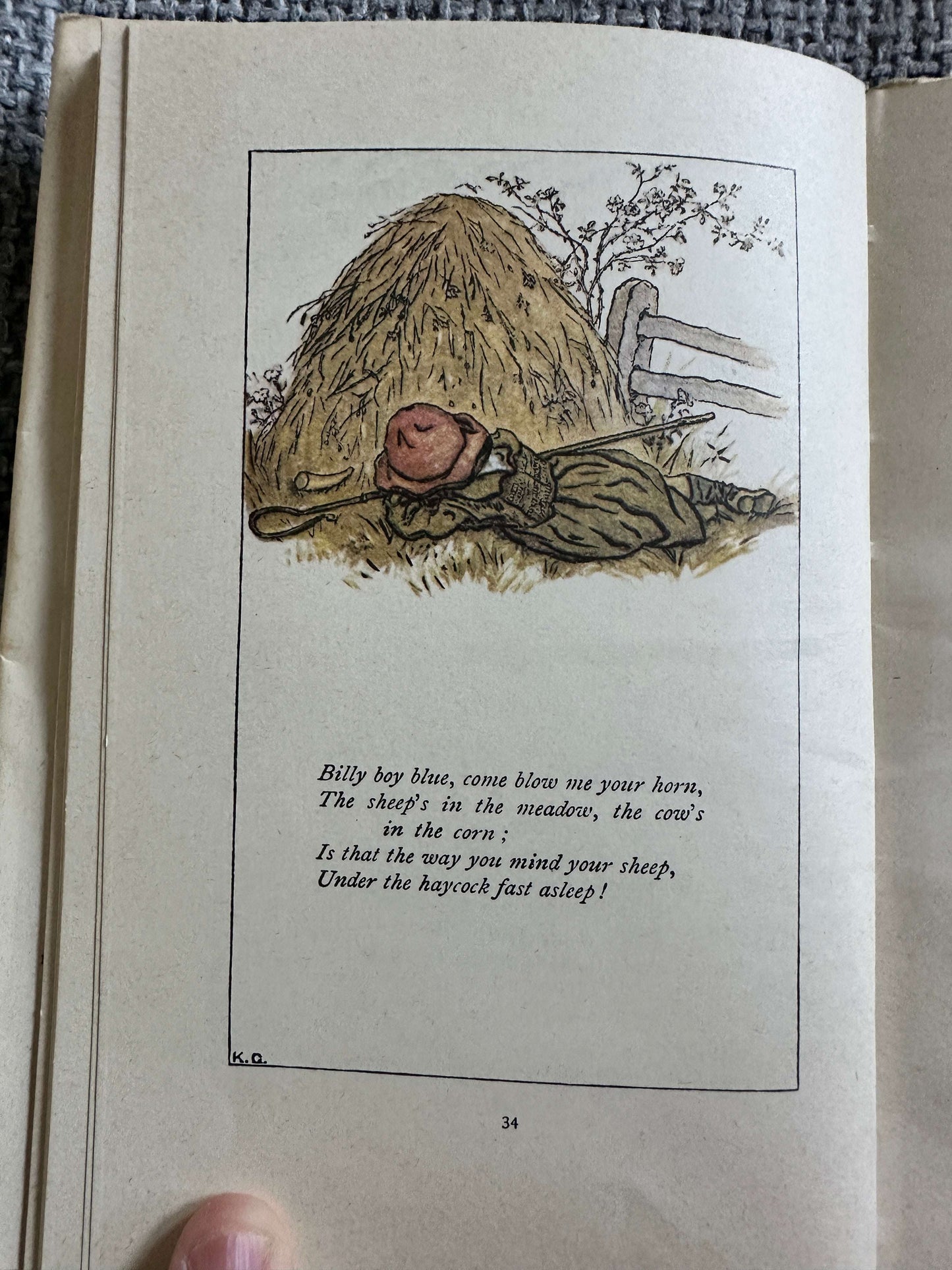 1970’s Mother Goose - Kate Greenaway (Frederick Warne & Co Ltd)