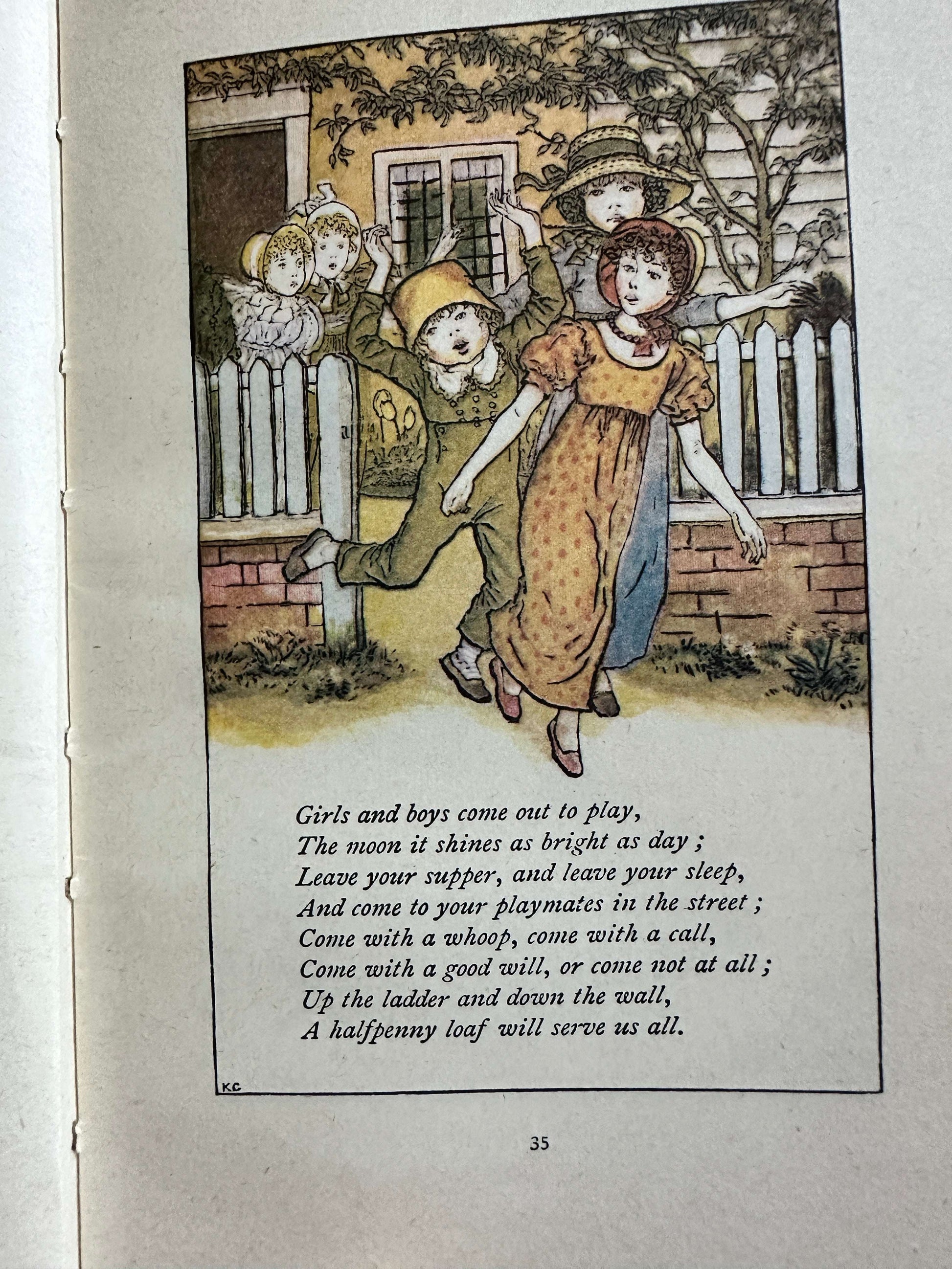 1970’s Mother Goose - Kate Greenaway (Frederick Warne & Co Ltd)