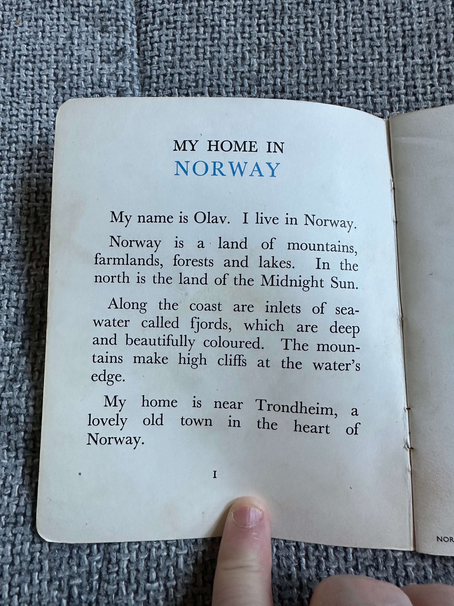 1965 My Home In Norway (🇳🇴 16) Isabel Crombie (Longmans)