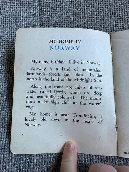 1965 My Home In Norway (🇳🇴 16) Isabel Crombie (Longmans)