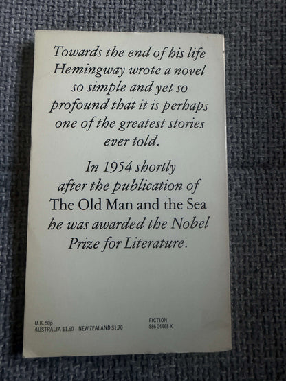 1976 The Old Man & The Sea - Ernest Hemingway (Triad/Panther Publish)