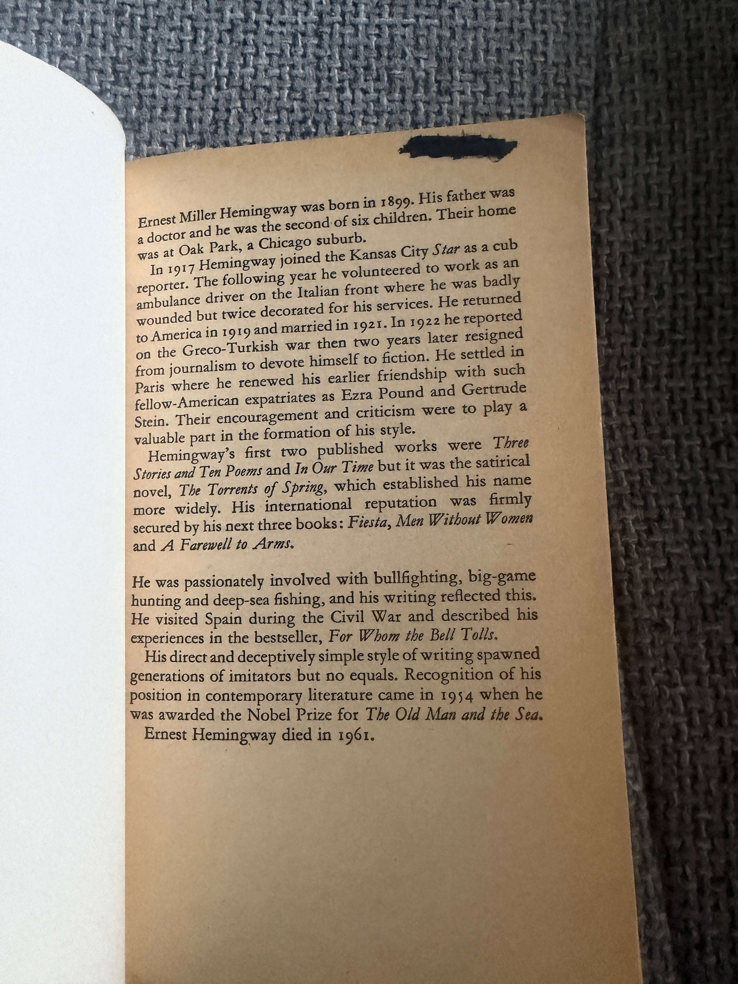 1976 The Old Man & The Sea - Ernest Hemingway (Triad/Panther Publish)