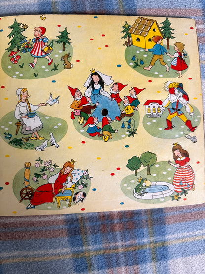 1959 Snow White(The Talking Story Book) German/English Heide Verlag