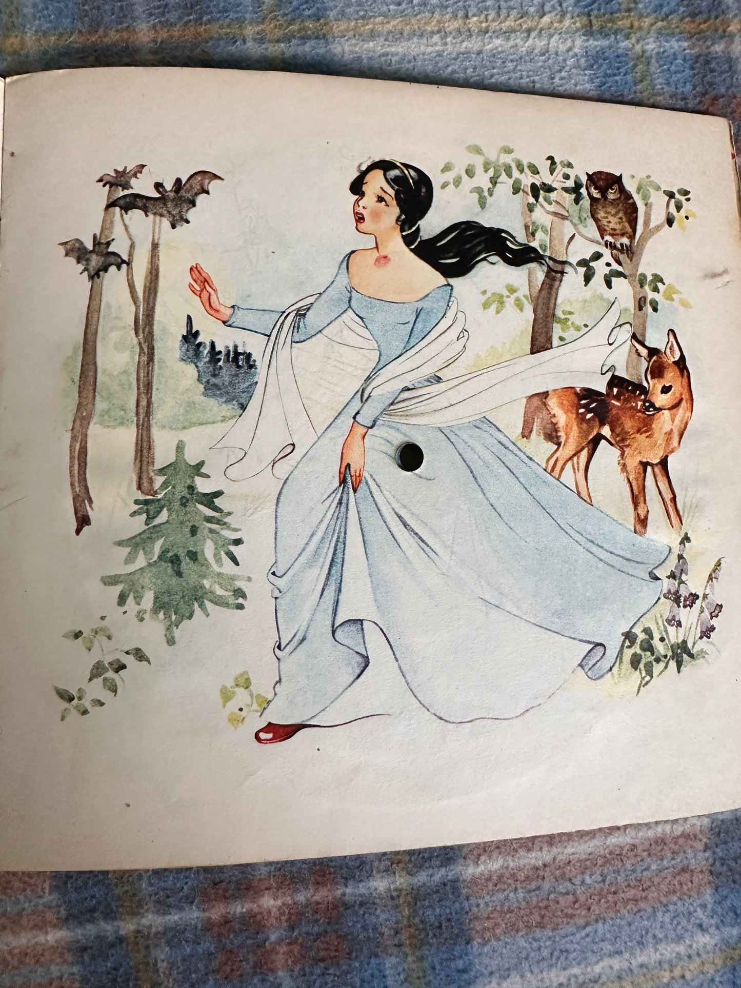 1959 Snow White(The Talking Story Book) German/English Heide Verlag