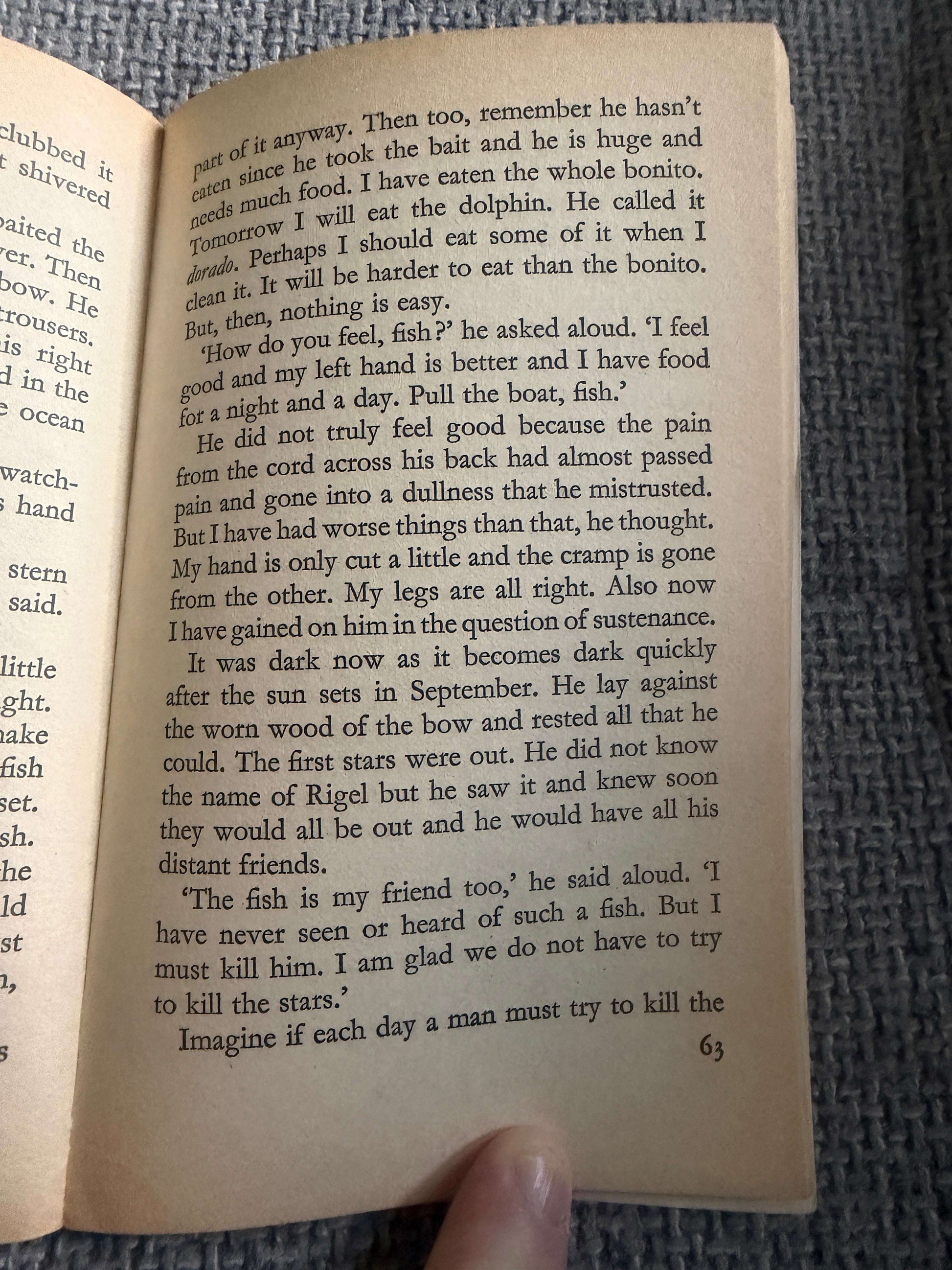 1976 The Old Man & The Sea - Ernest Hemingway (Triad/Panther Publish)