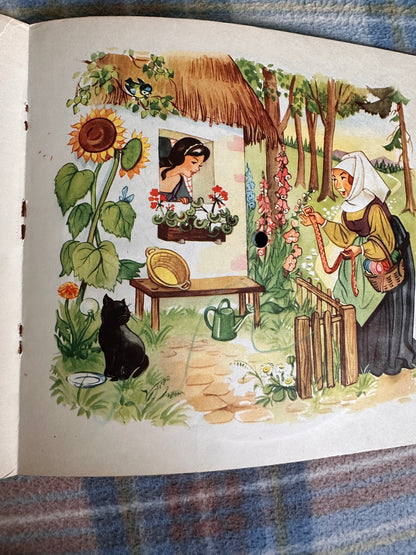 1959 Snow White(The Talking Story Book) German/English Heide Verlag