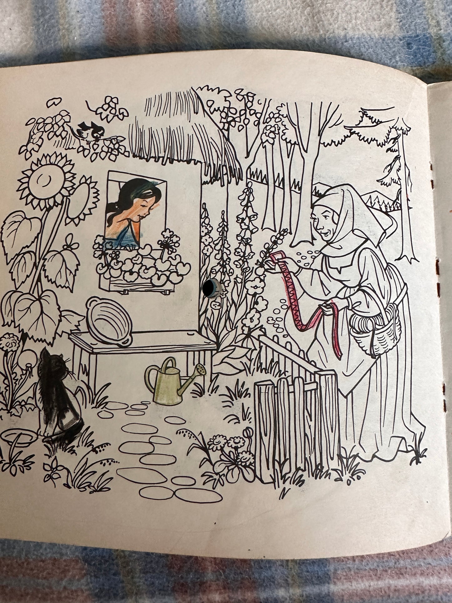 1959 Snow White(The Talking Story Book) German/English Heide Verlag