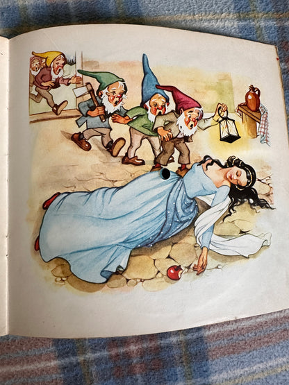 1959 Snow White(The Talking Story Book) German/English Heide Verlag