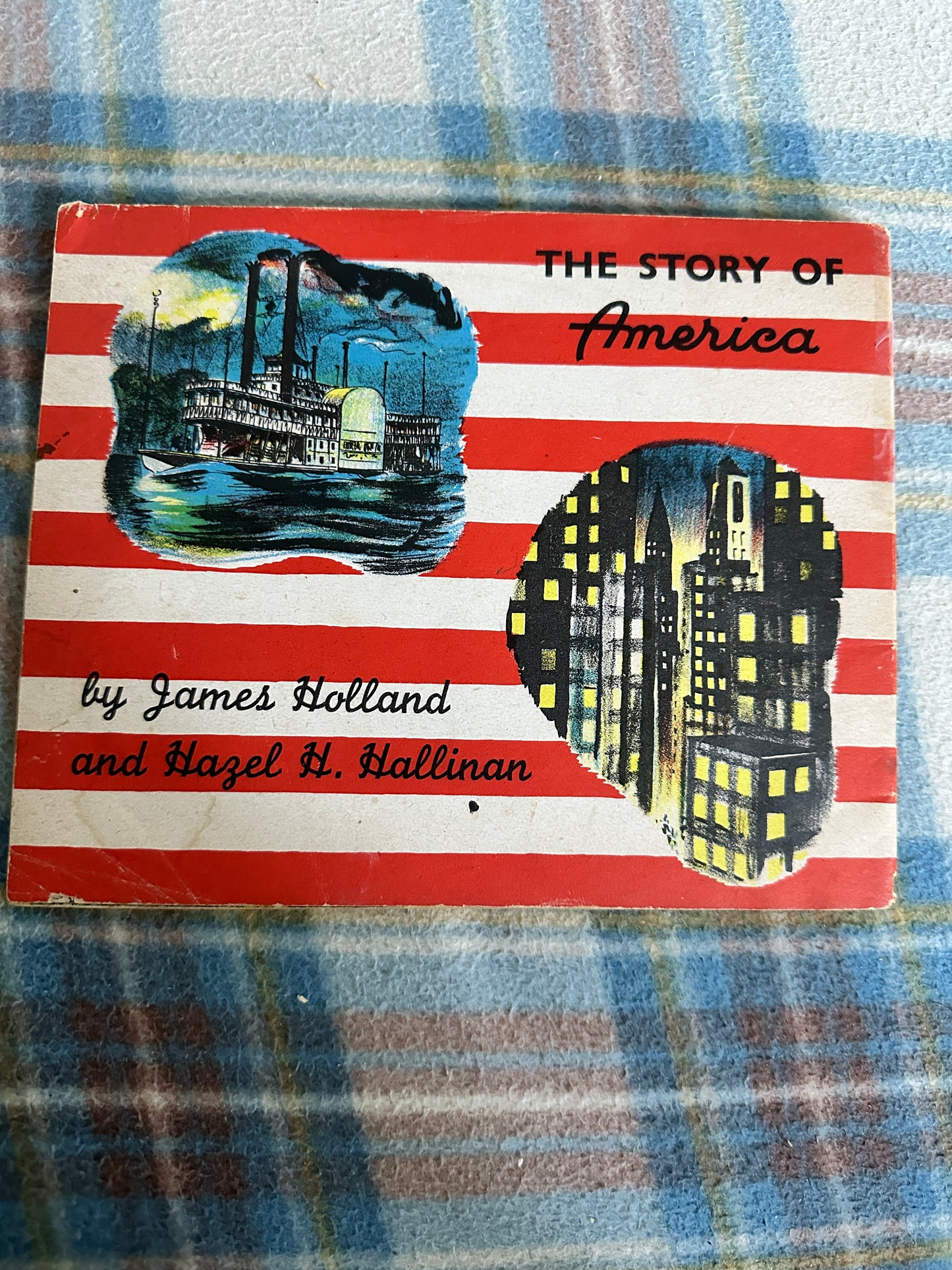 1942-44 U.S.A. the Story Of America(Puffin Picture Book 23)Hazel H. Hallinan(James Holland Illustration)