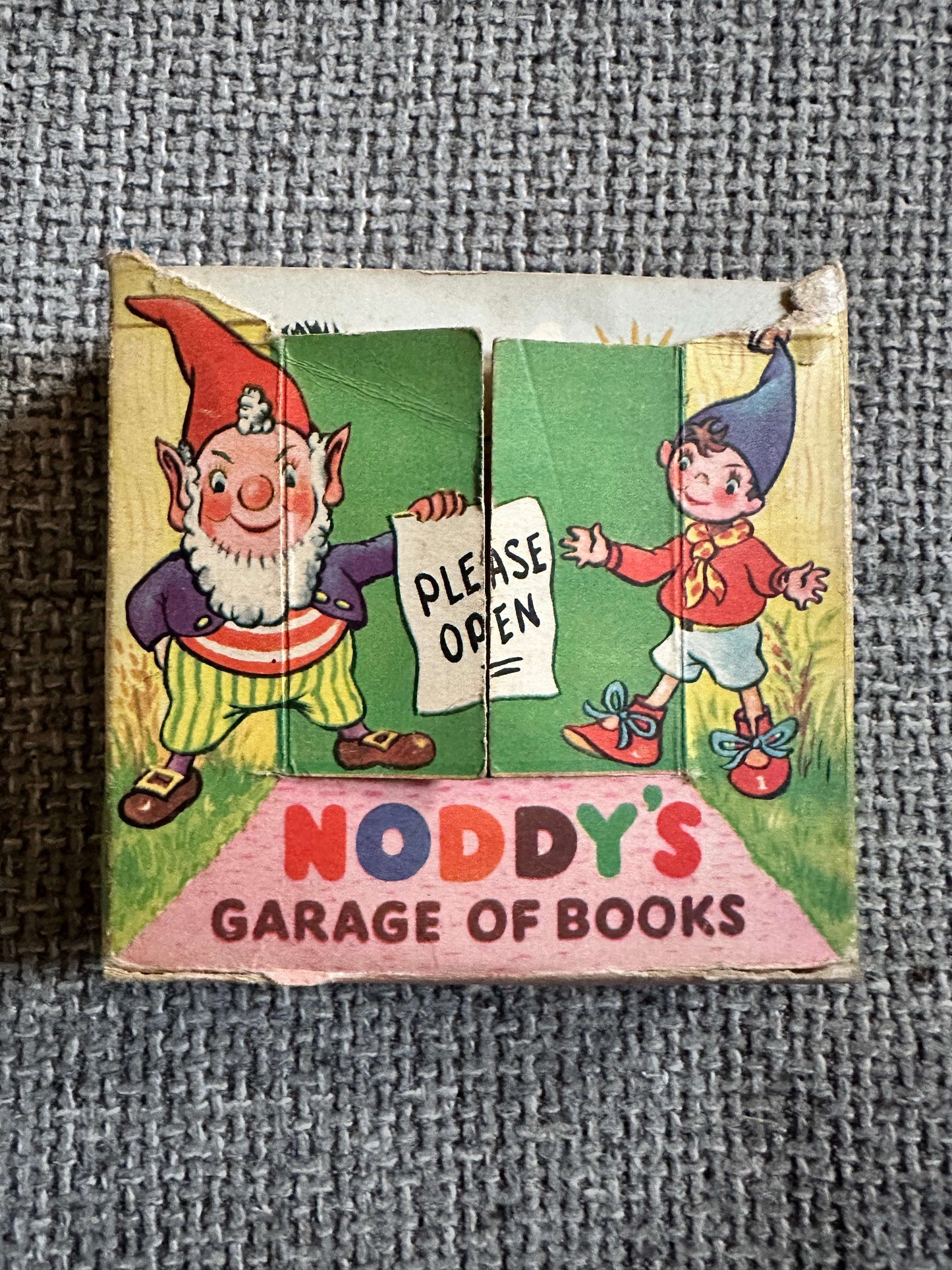 1953 Noddy’s Garage Of Books - Enid Blyton (Beek Illust) Sampson Low