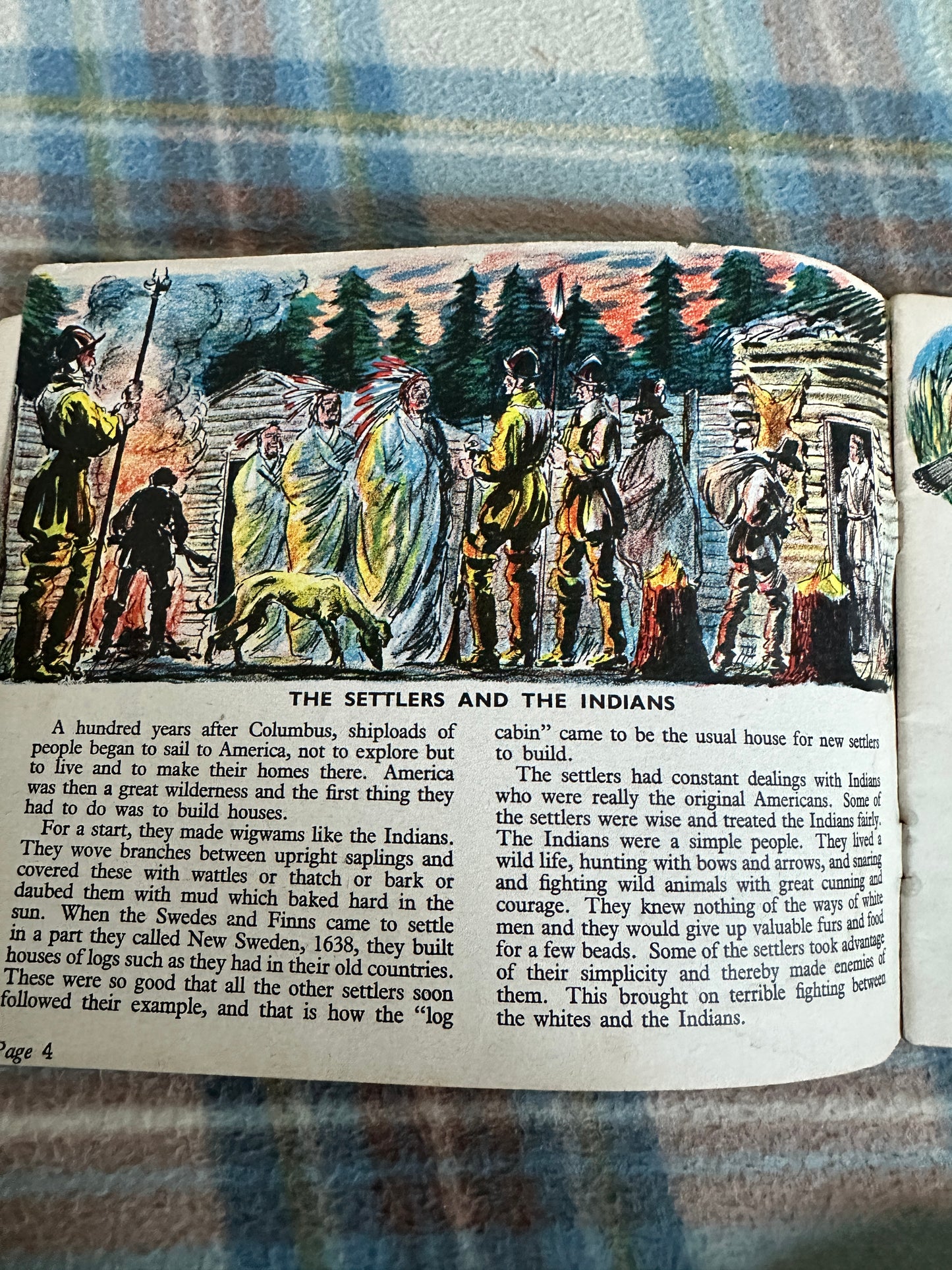 1942-44 U.S.A. the Story Of America(Puffin Picture Book 23)Hazel H. Hallinan(James Holland Illustration)