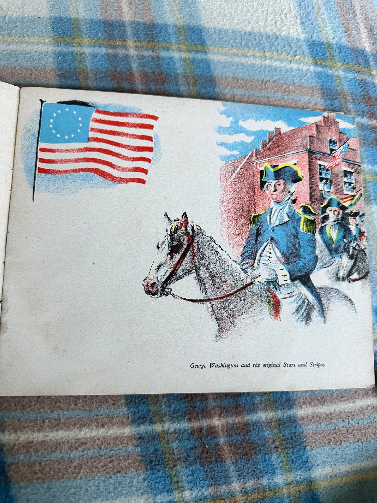 1942-44 U.S.A. the Story Of America(Puffin Picture Book 23)Hazel H. Hallinan(James Holland Illustration)