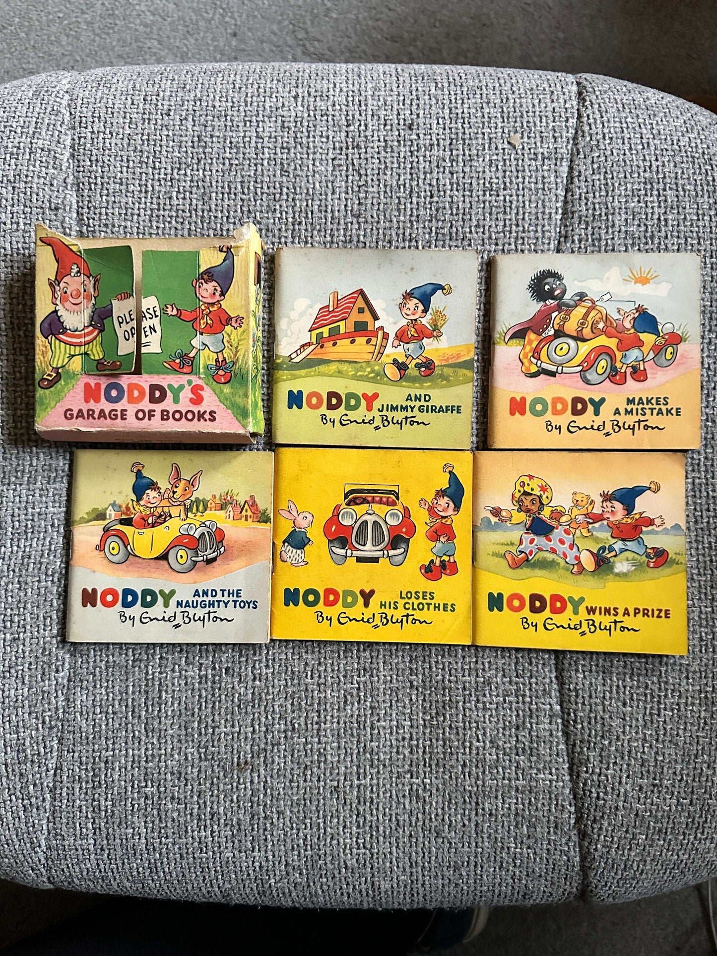 1953 Noddy’s Garage Of Books - Enid Blyton (Beek Illust) Sampson Low