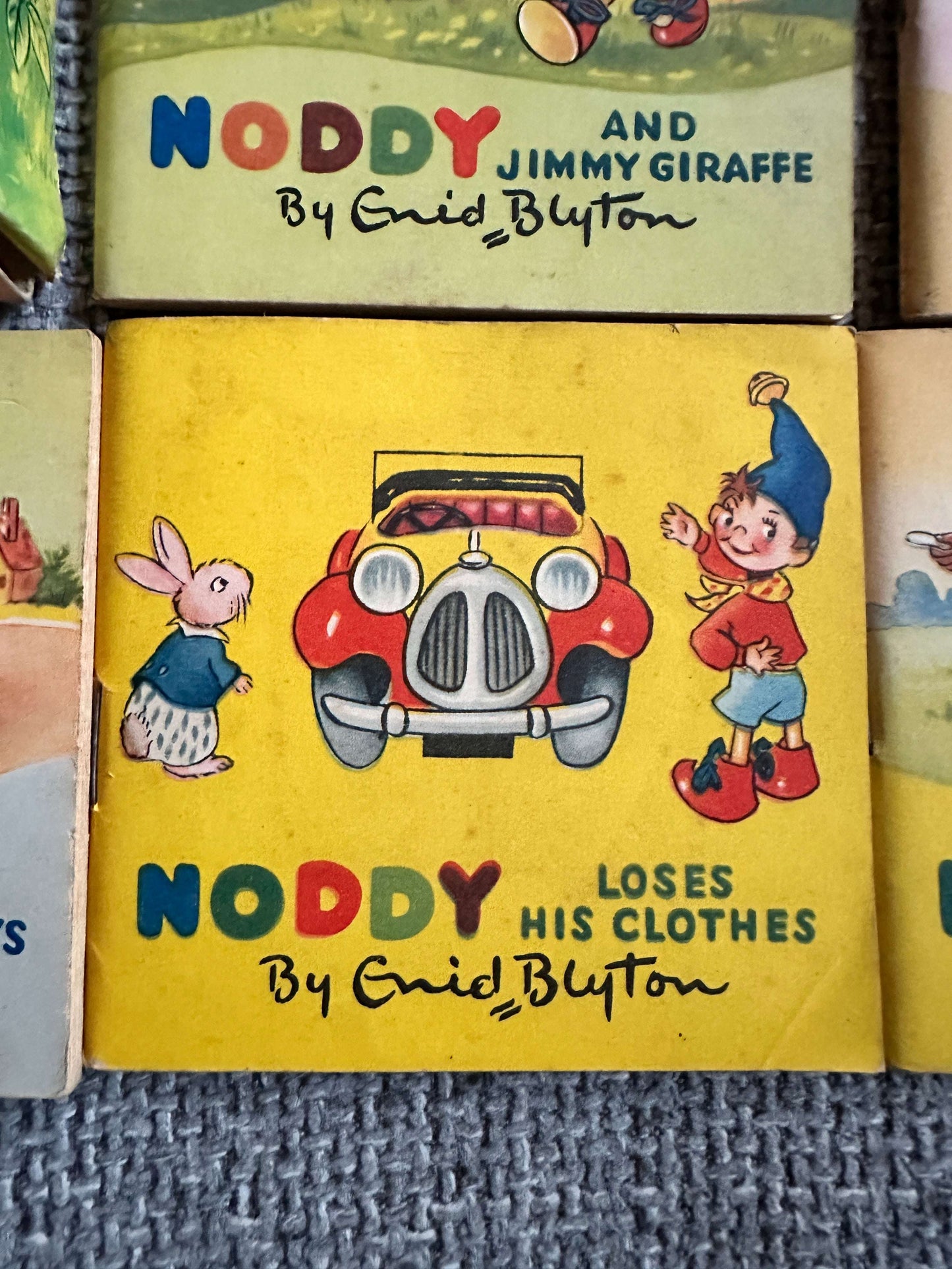 1953 Noddy’s Garage Of Books - Enid Blyton (Beek Illust) Sampson Low