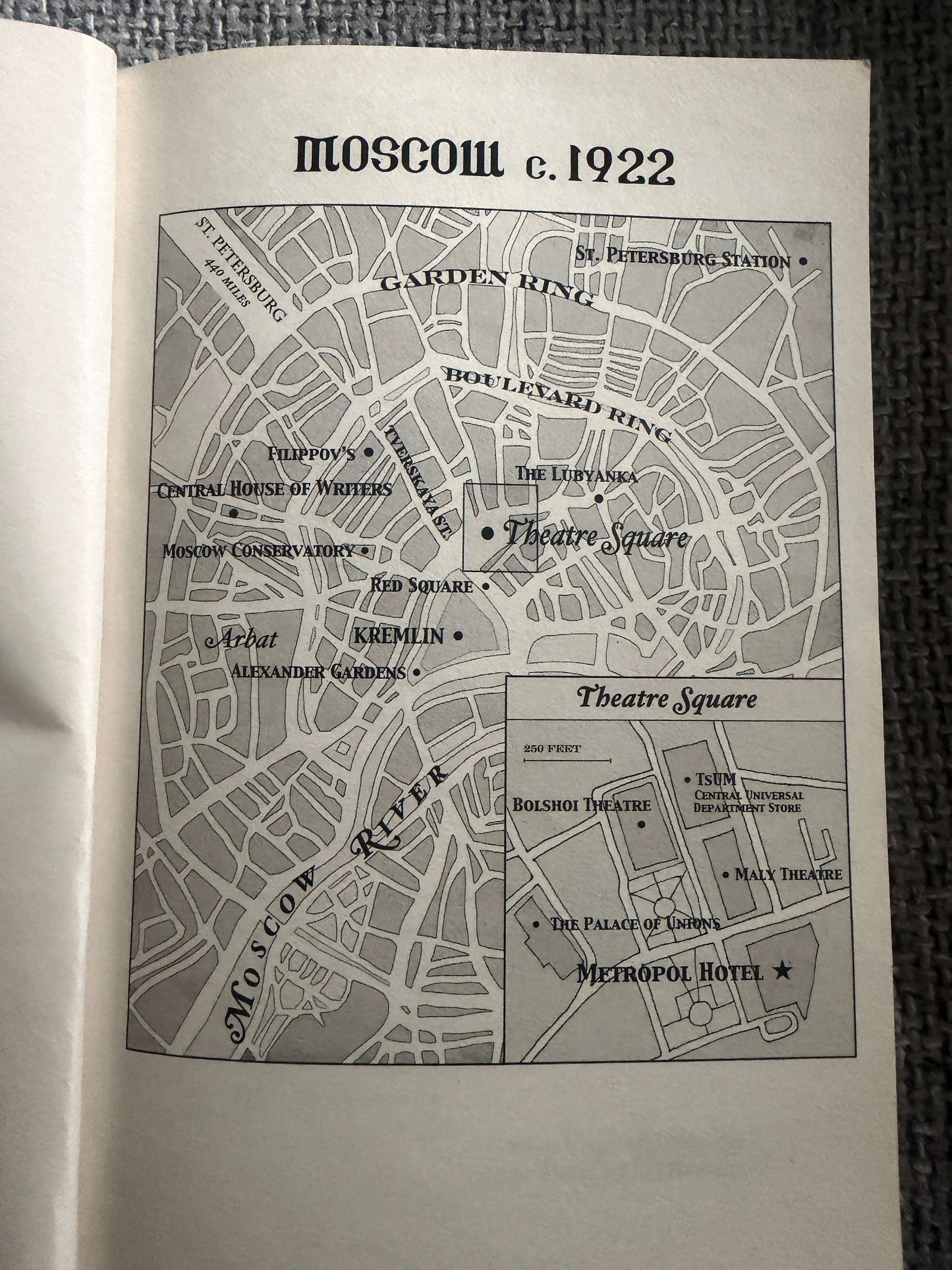 2017 A Gentleman In Moscow - Amor Towles (Penguin)