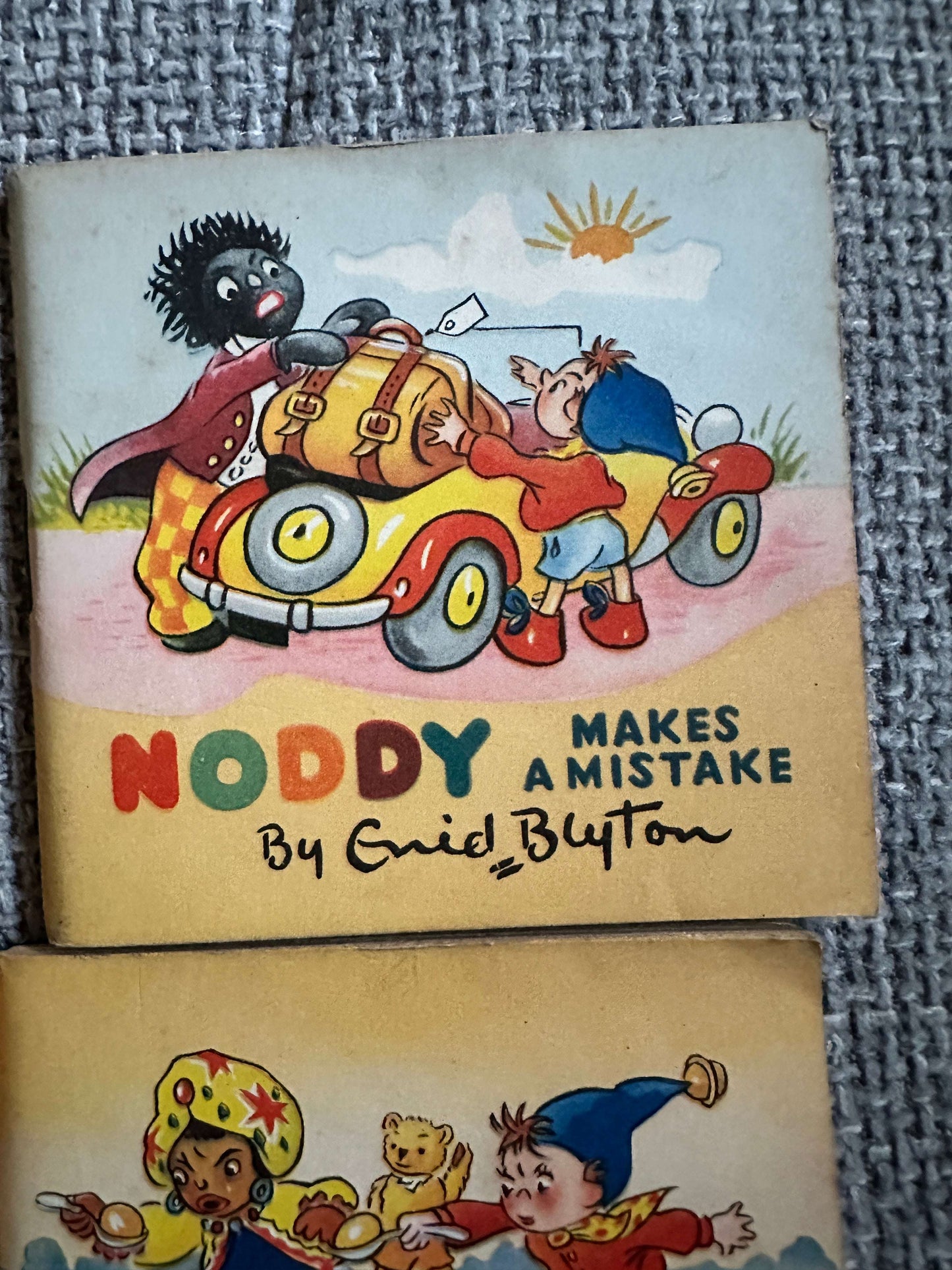 1953 Noddy’s Garage Of Books - Enid Blyton (Beek Illust) Sampson Low