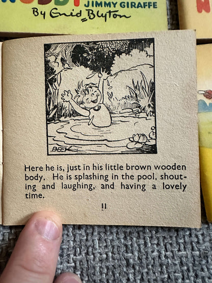 1953 Noddy’s Garage Of Books - Enid Blyton (Beek Illust) Sampson Low