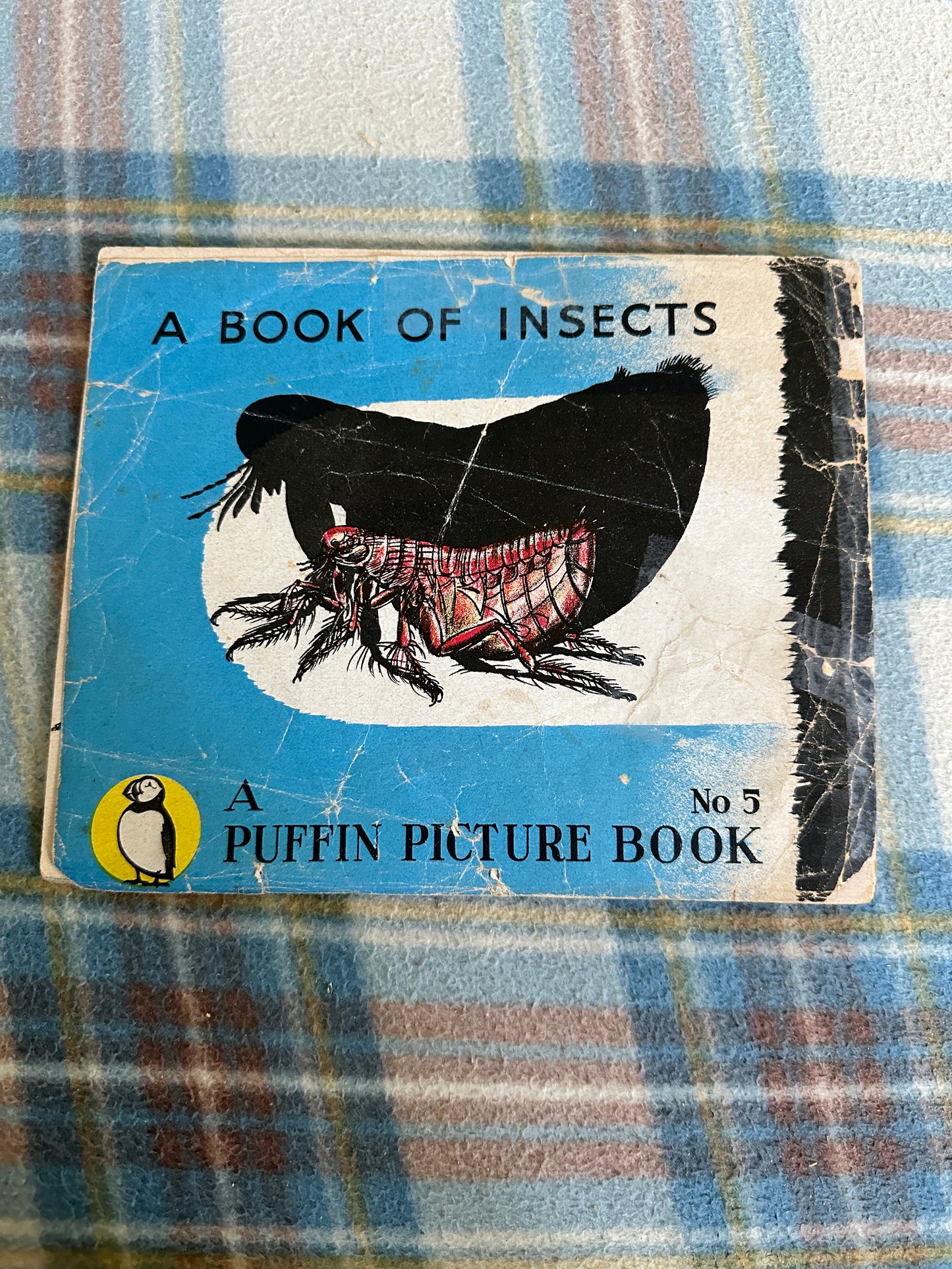 1940’s A Book Of Insects(Puffin Picture Book 5)Richard James(James Holland illustration)