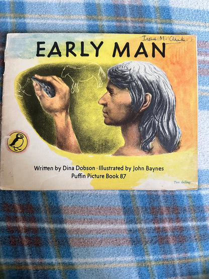 1950 Early Man(Puffin Picture Book 87)Dina Dobson(John Baynes  illustration)