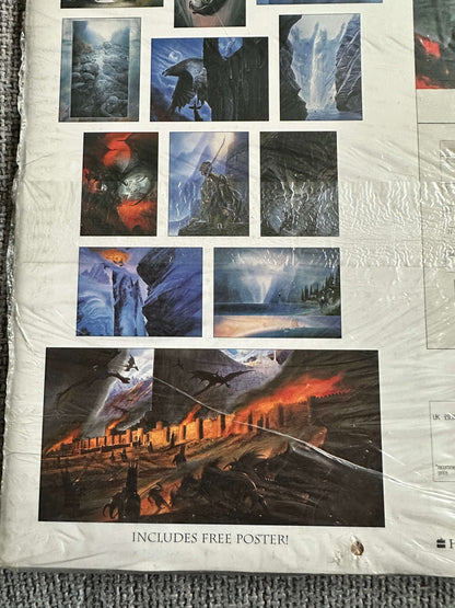 2001*Sealed* Lord Of The Rings - J. R. R. Tolkien Calendar (Illust John Howe) HarperCollins
