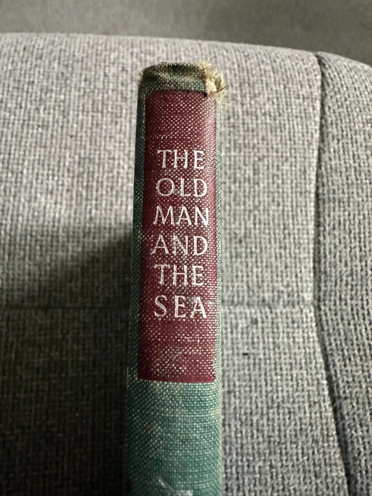 1953 The Old Man & The Sea - Ernest Hemingway( Charles F. Tunnicliffe & Raymond Sheppard Illust) The Reprint Society