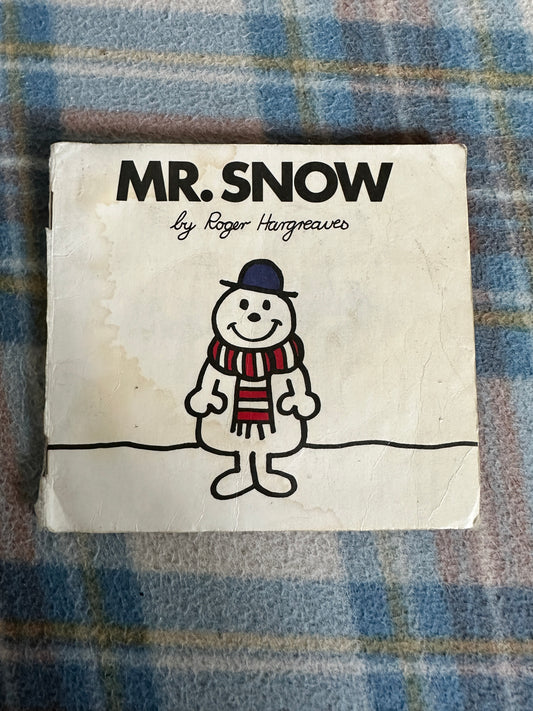 1971*1st* Mr. Snow - Roger Hargreaves(Thurman Publishing)