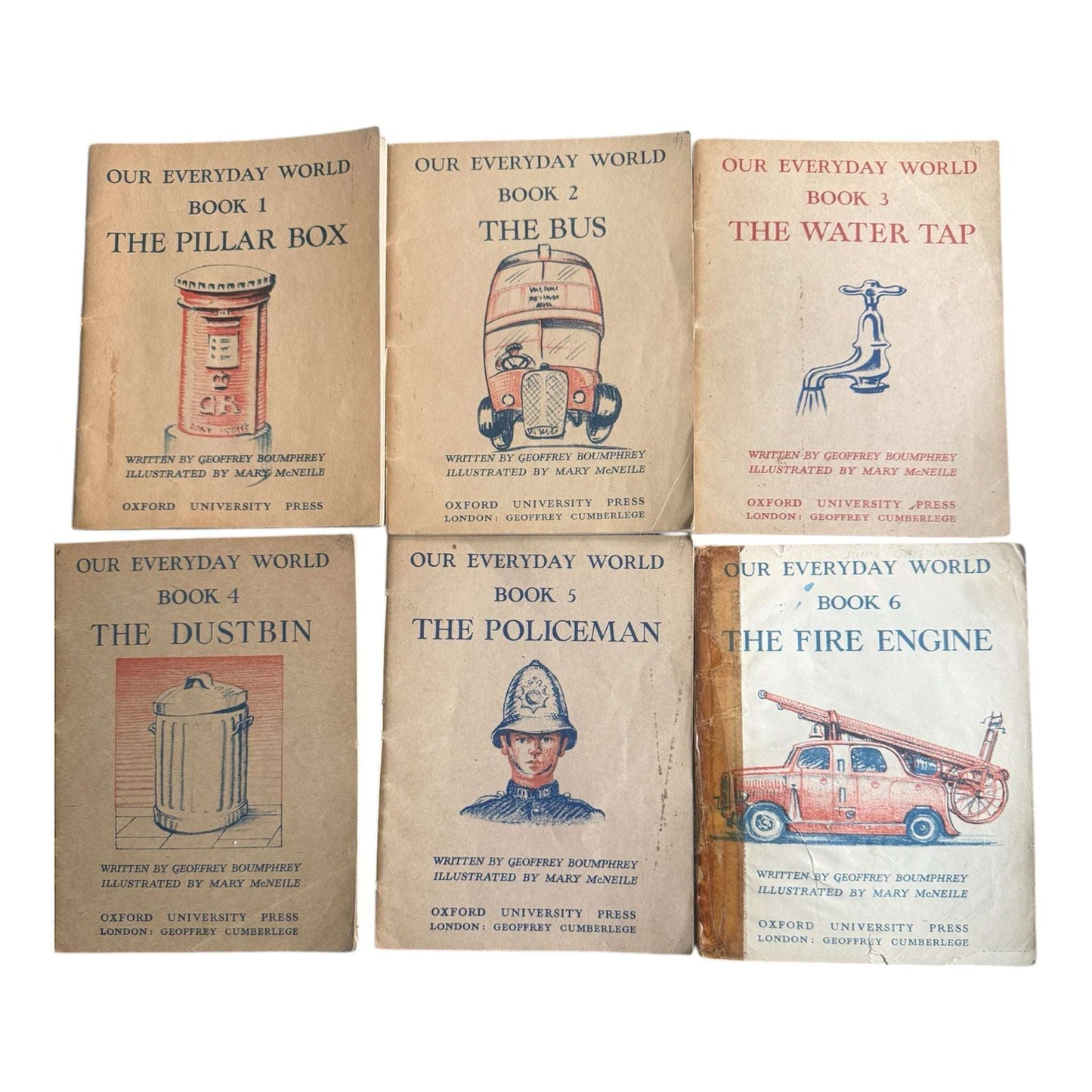 1950’s Our Everyday World - Geoffrey Boumphrey (Mary McNeile illust) Oxford University Press