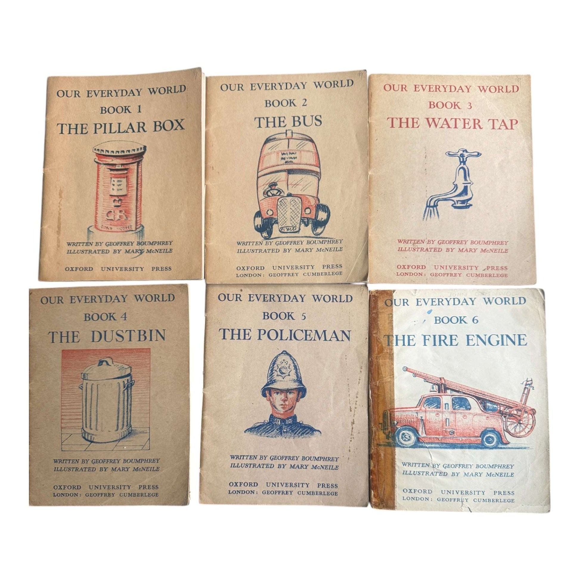 1950’s Our Everyday World - Geoffrey Boumphrey (Mary McNeile illust) Oxford University Press