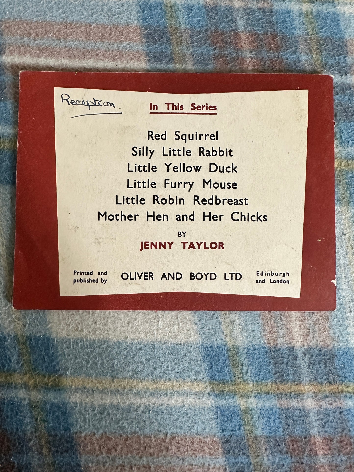 1953 Little Yellow Duck - Jenny Taylor (Oliver & Boyd)