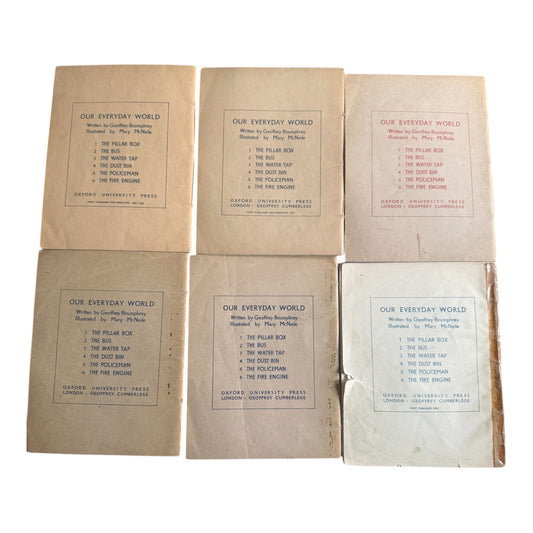 1950’s Our Everyday World - Geoffrey Boumphrey (Mary McNeile illust) Oxford University Press