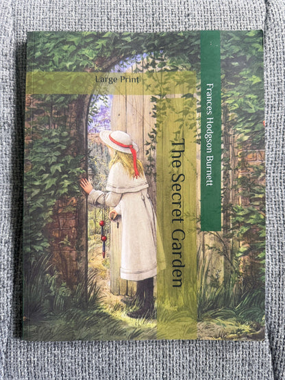 The Secret Garden (Large Print) Frances Hodgson Burnett (Amazon Print)