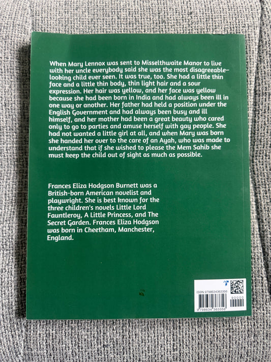 The Secret Garden (Large Print) Frances Hodgson Burnett (Amazon Print)
