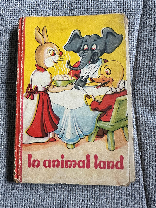 1940’s In Animal Land (Concertina Style) “Margo” Production Board Book - Honeyburn Books (UK)
