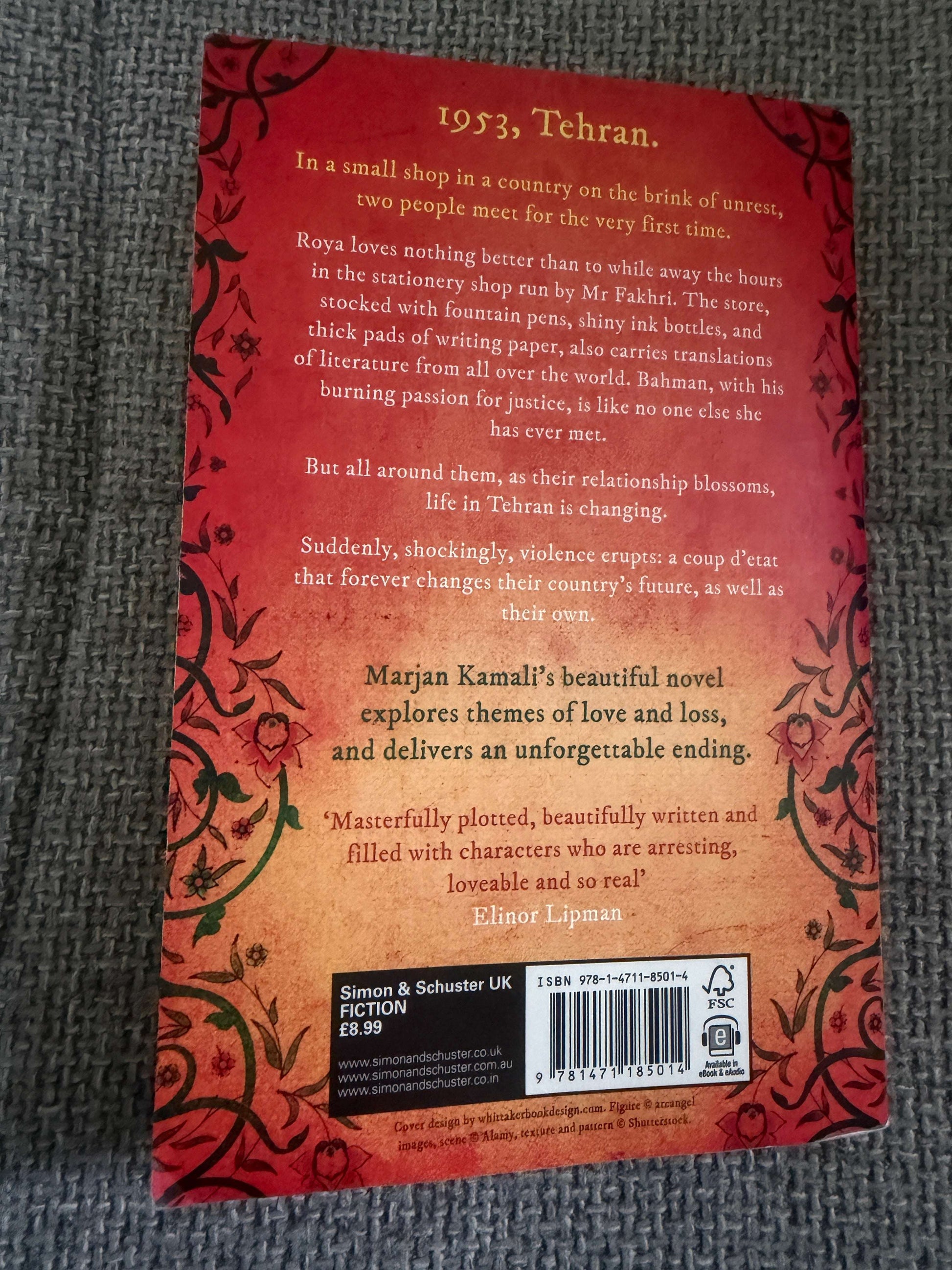 2019*1st* The Stationery Shop In Tehran - Marjan Kamali (Simon & Schuster)