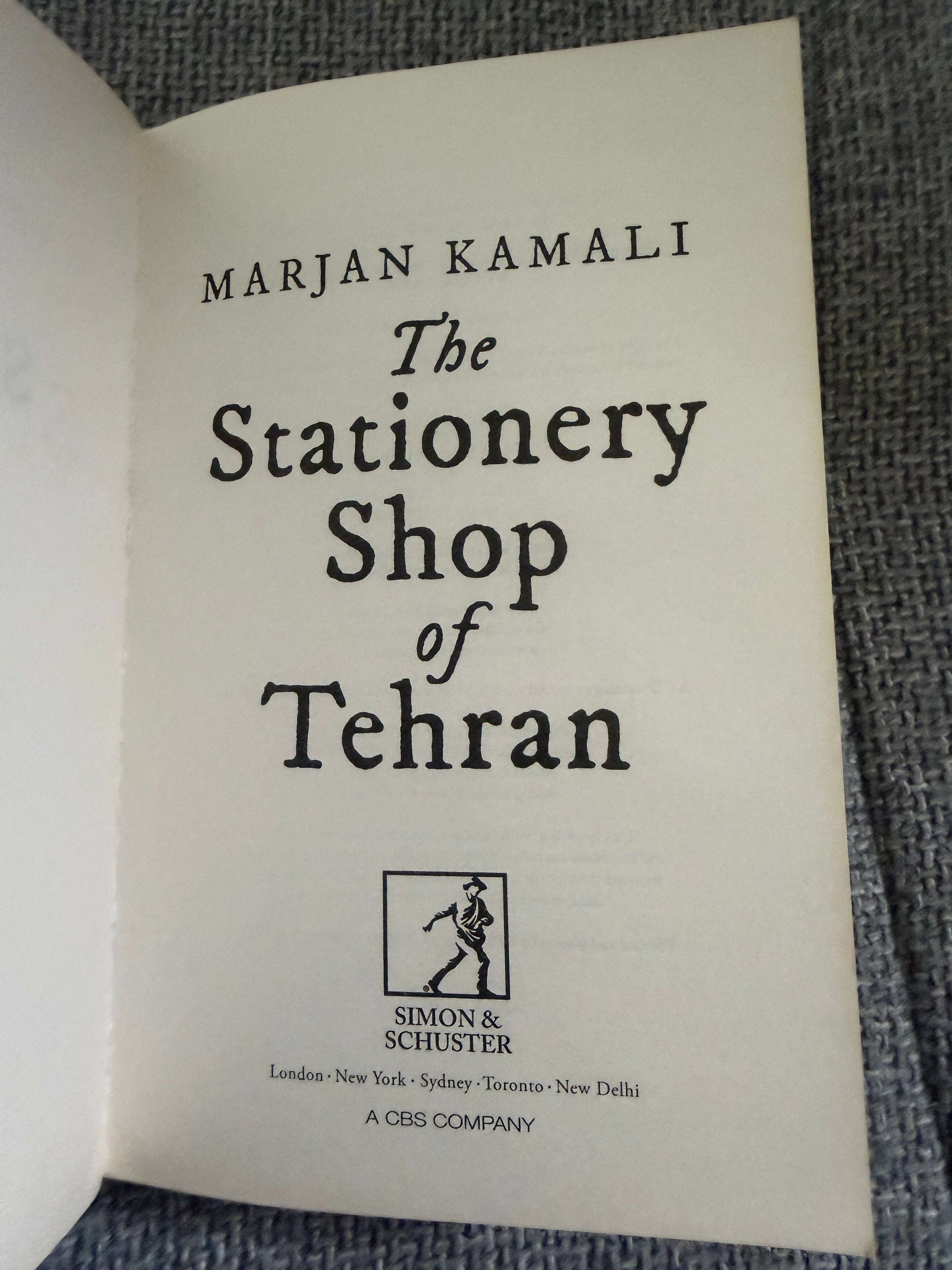 2019*1st* The Stationery Shop In Tehran - Marjan Kamali (Simon & Schuster)