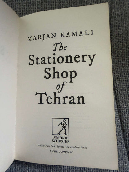 2019*1st* The Stationery Shop In Tehran - Marjan Kamali (Simon & Schuster)