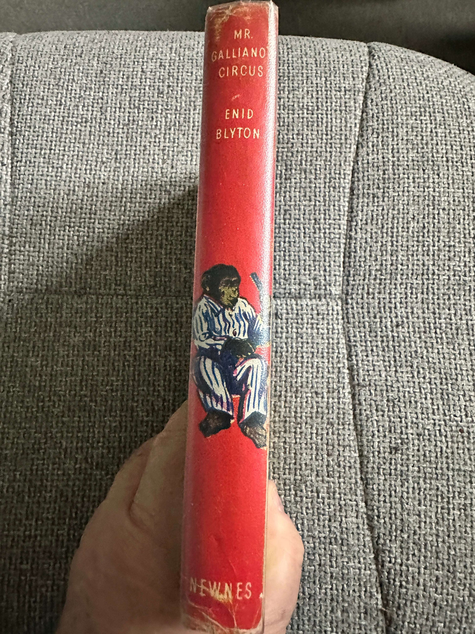 1954 Mr. Galliano’s Circus - Enid Blyton (E. H. Davie Illust) George Newnes Ltd