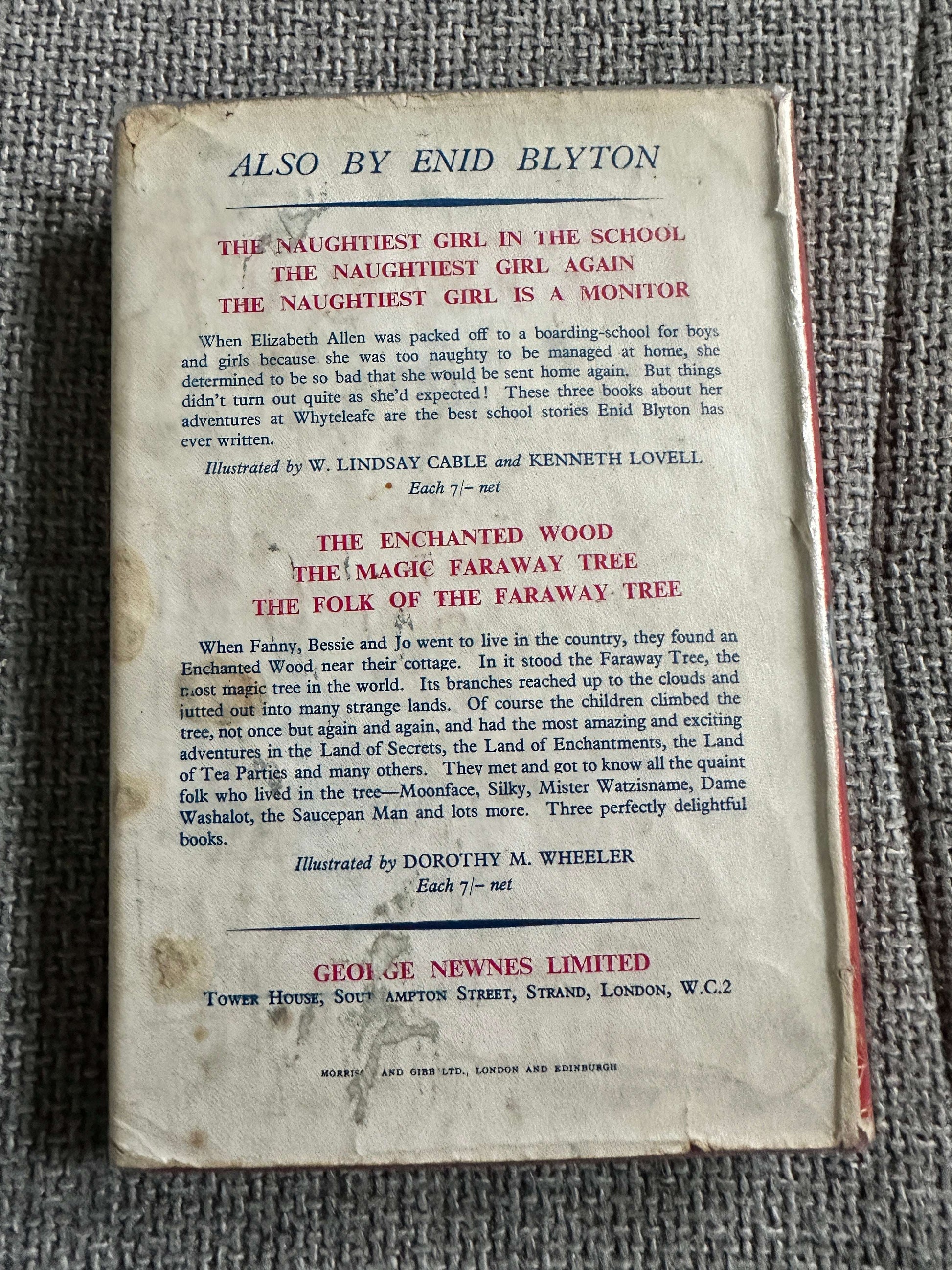 1954 Mr. Galliano’s Circus - Enid Blyton (E. H. Davie Illust) George Newnes Ltd