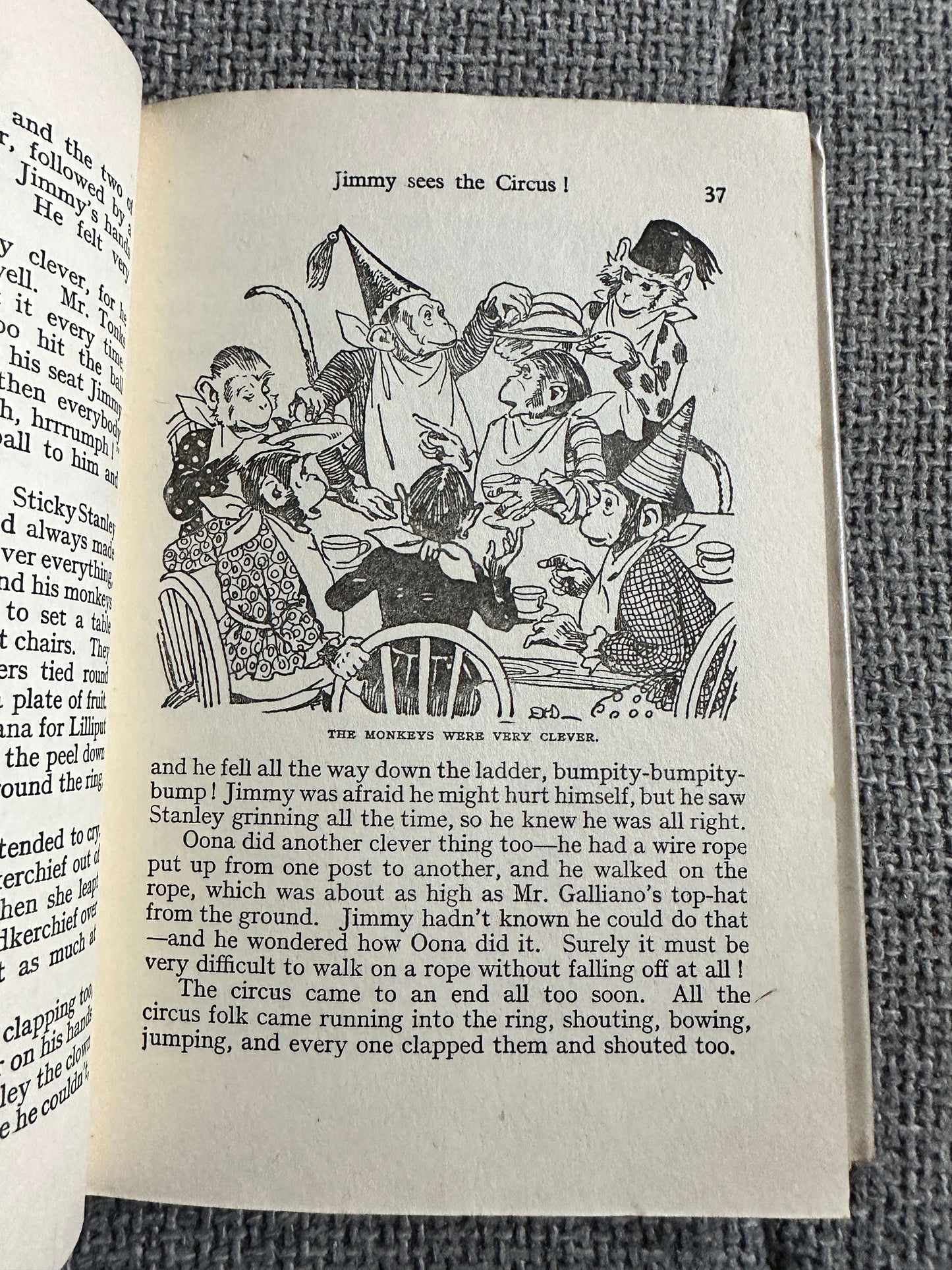1954 Mr. Galliano’s Circus - Enid Blyton (E. H. Davie Illust) George Newnes Ltd