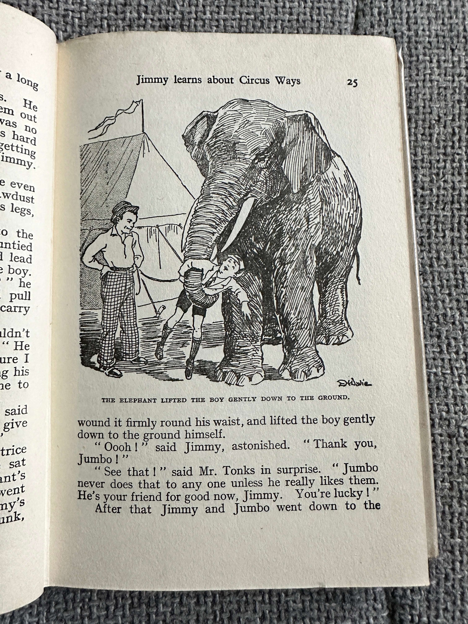 1954 Mr. Galliano’s Circus - Enid Blyton (E. H. Davie Illust) George Newnes Ltd