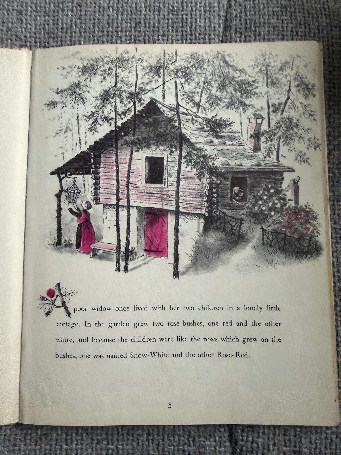 1965*1st* Snow White & Rose Red - Barbara Cooney (Constable Young Books Ltd)