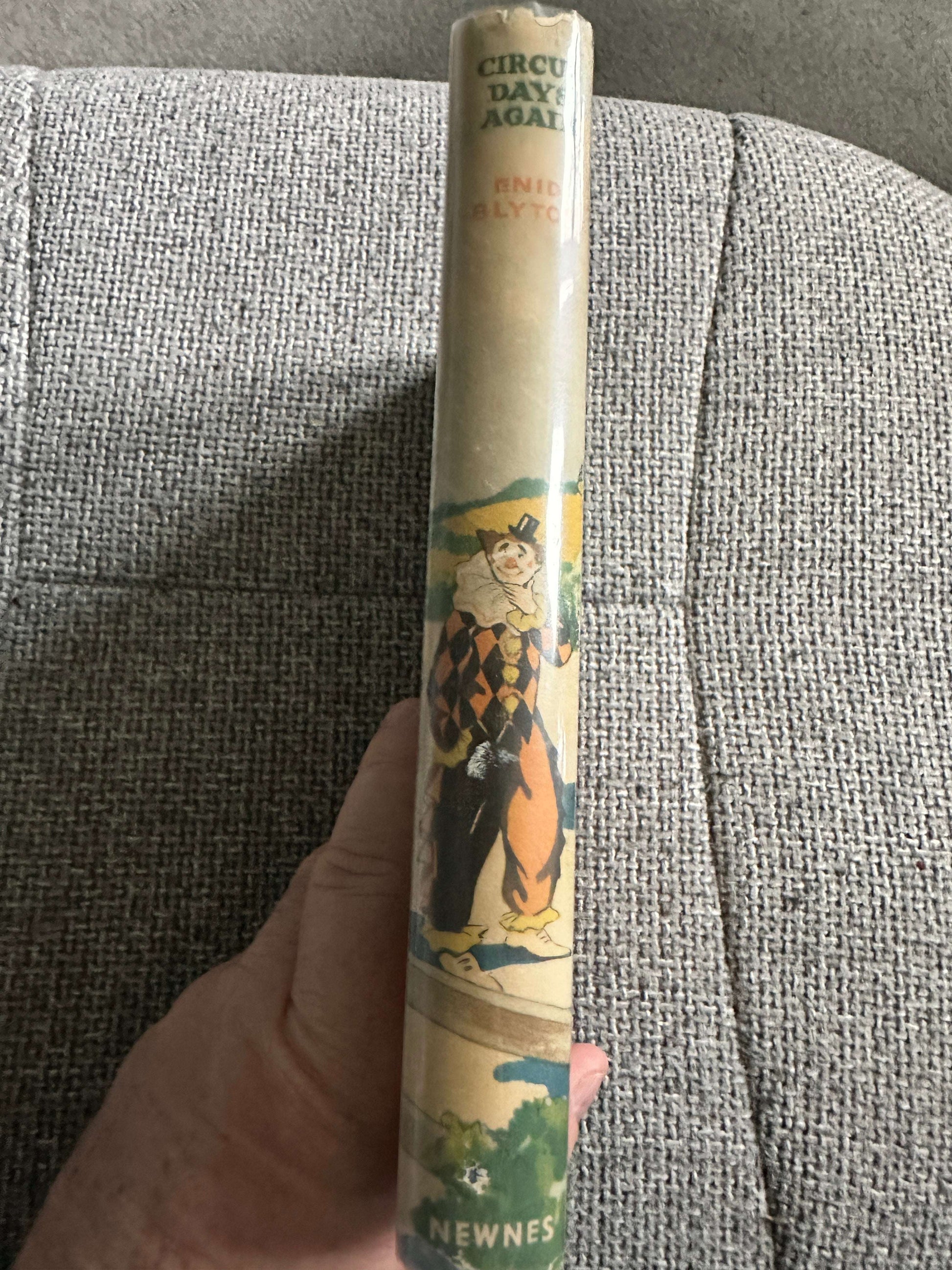 1950 Circus Days Again - Enid Blyton (E. H. Davie Illust) George Newnes Ltd