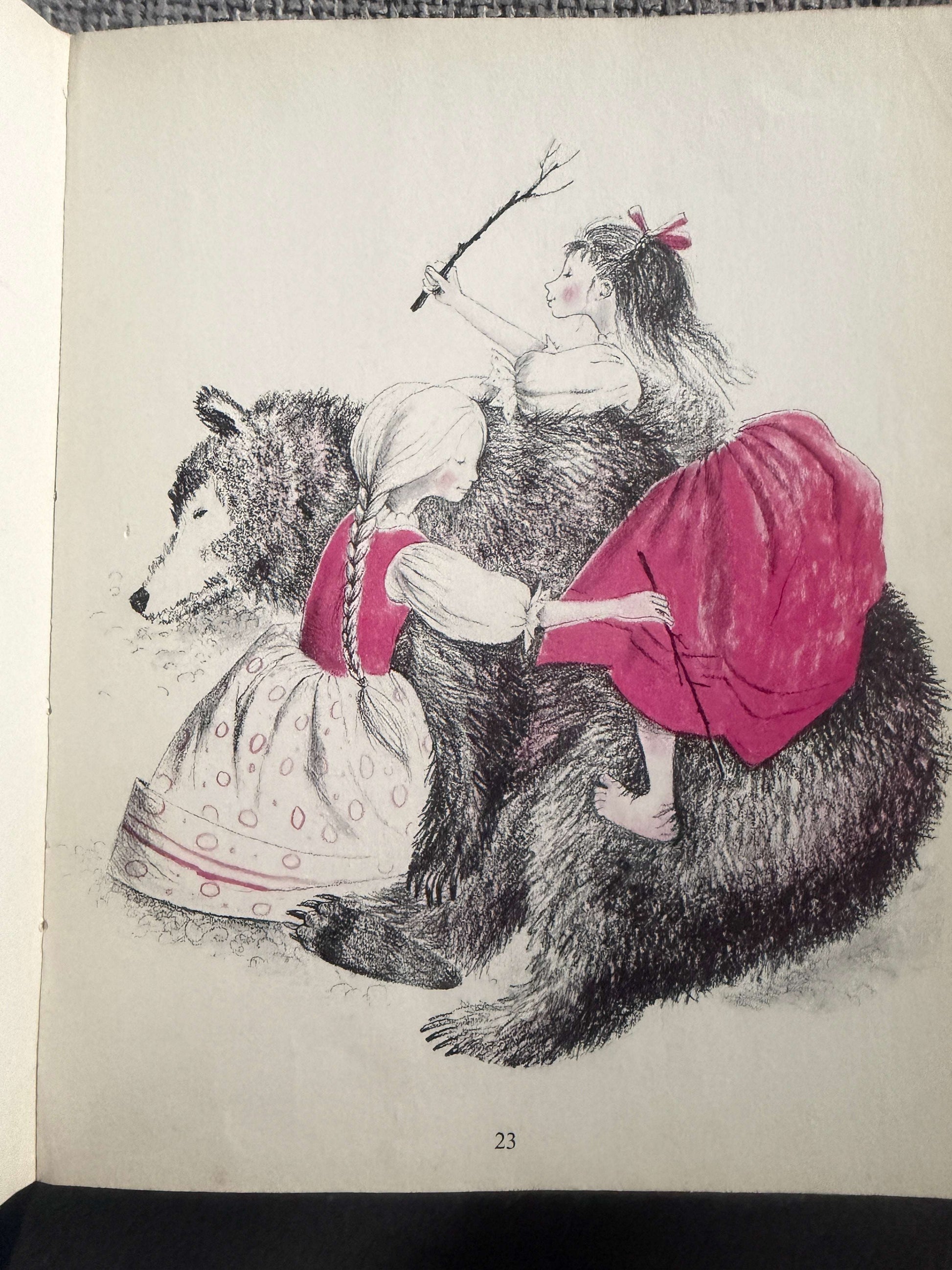 1965*1st* Snow White & Rose Red - Barbara Cooney (Constable Young Books Ltd)