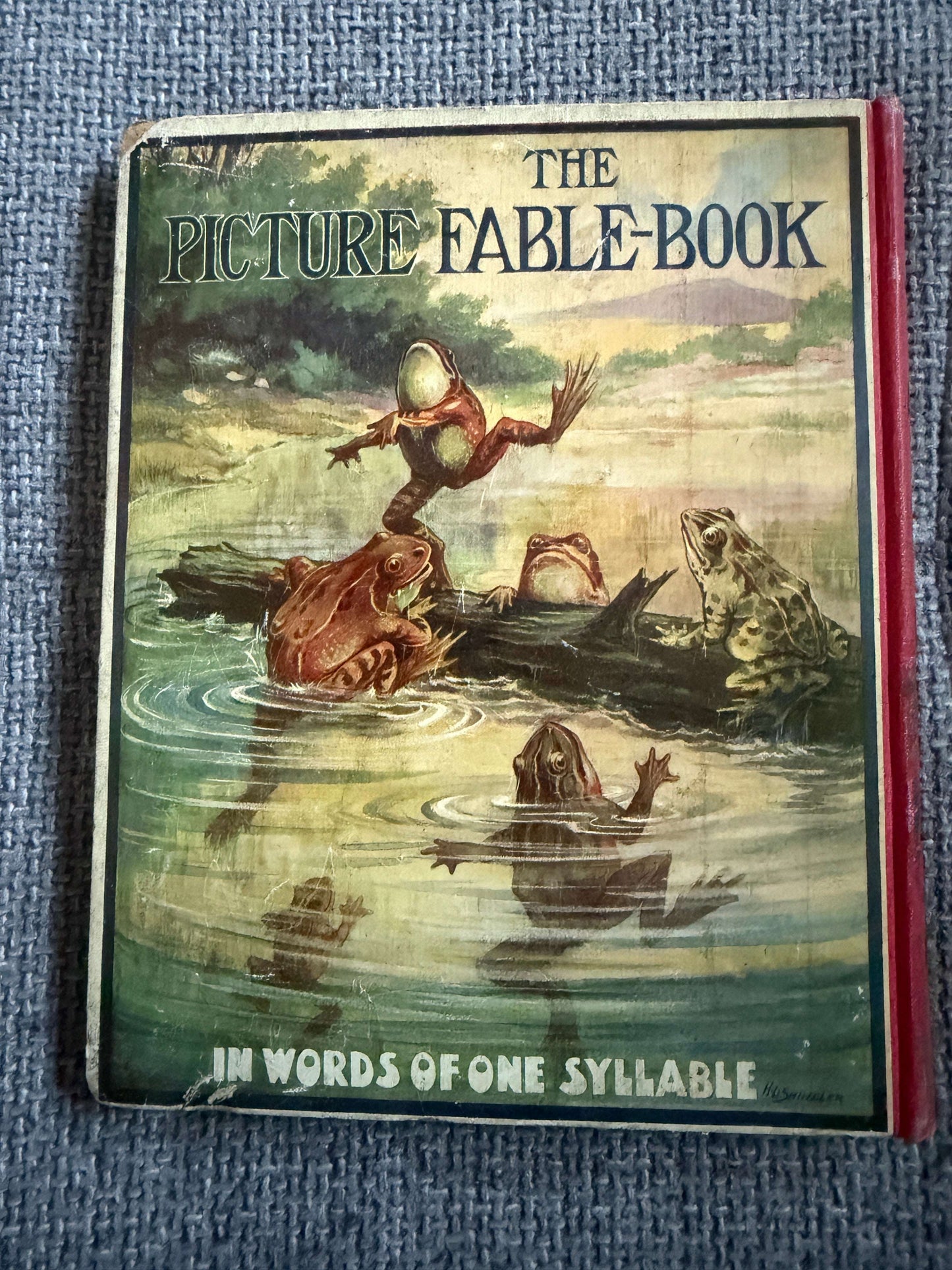 1894 The Child’s Picture Fable Book In Words Of One Syllable- Harrison Weir illust (George Routledge & Sons Ltd)