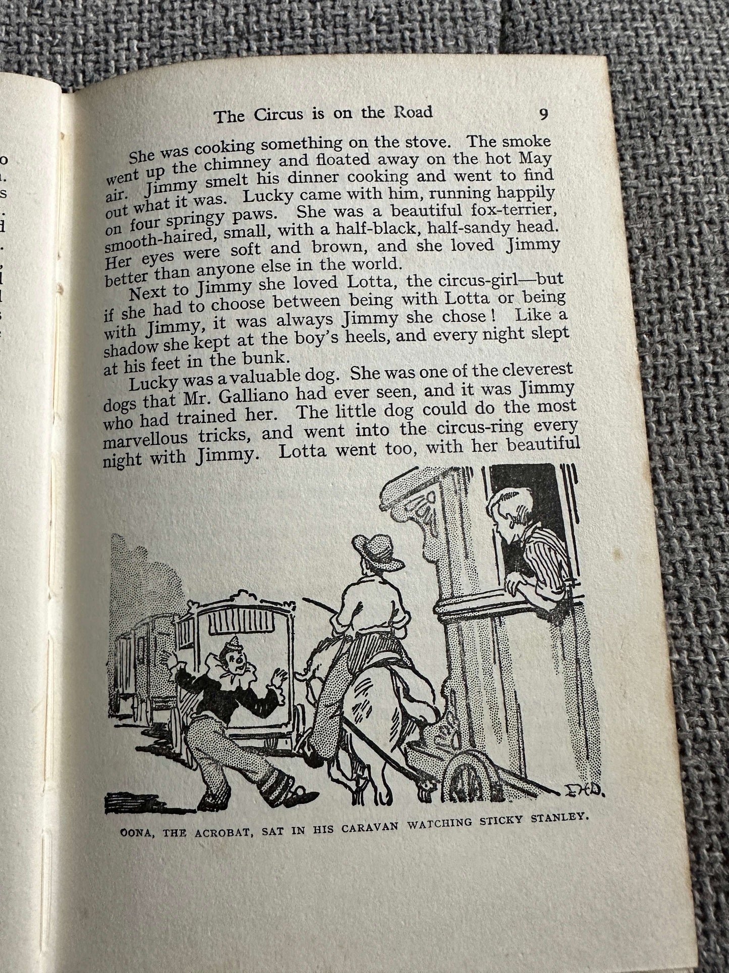 1950 Circus Days Again - Enid Blyton (E. H. Davie Illust) George Newnes Ltd