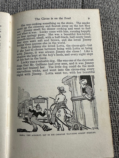 1950 Circus Days Again - Enid Blyton (E. H. Davie Illust) George Newnes Ltd